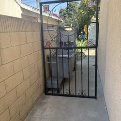 Wrought Iron Gate.