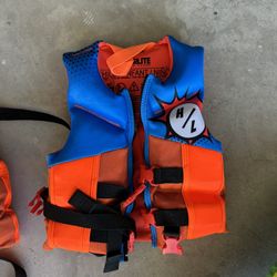 Kids Life Vest New 