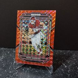 2023 Panini Prizm Draft Picks Mark Andrews Red Finite /125