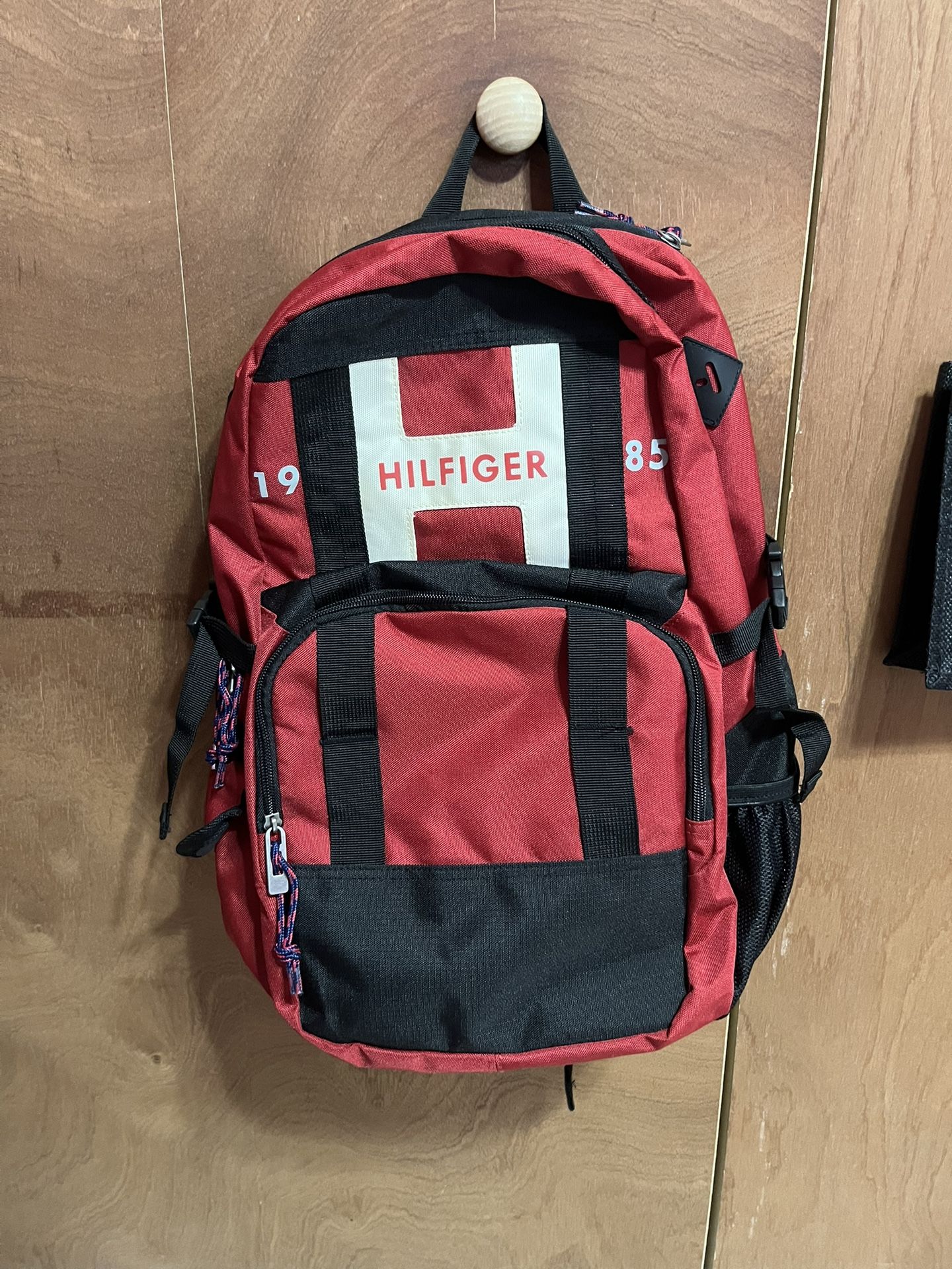Red Tommy Hilfiger Backpack