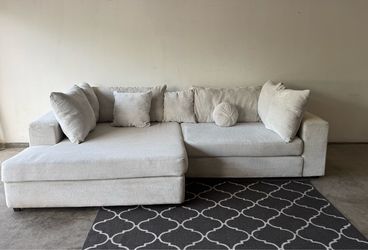 White Sectional Couch