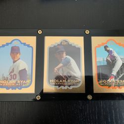 Nolan Ryan 23kt Card Set 