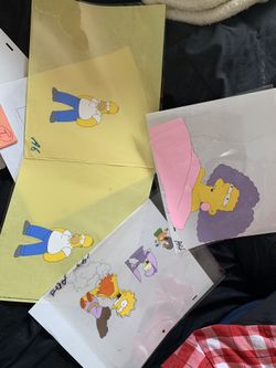 The Simpsons.. cell artwork.