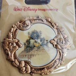 WDI Marc Davis Pirates Of The Caribbean Concept Art- CAPTAIN QUARTERS BED