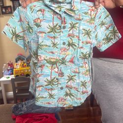 3 Shirts 1 Jean Shorts Boys