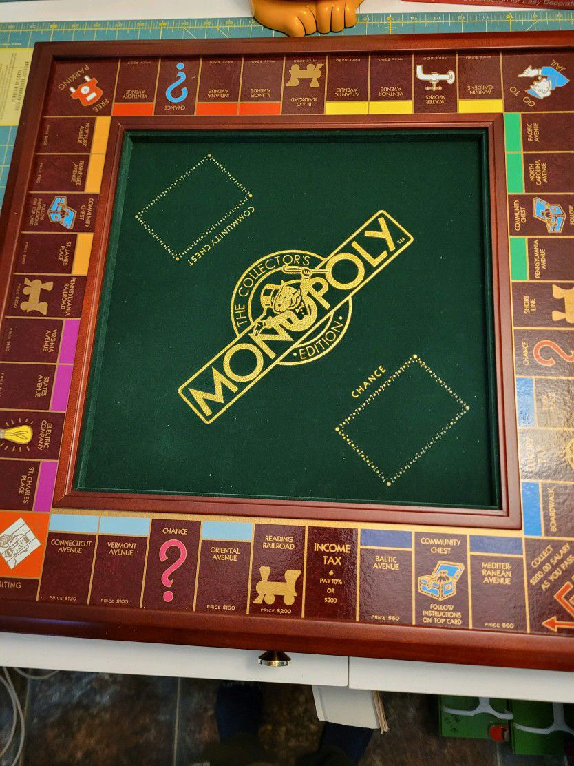 Franklin Mint Monopoly Unplayed With (New)