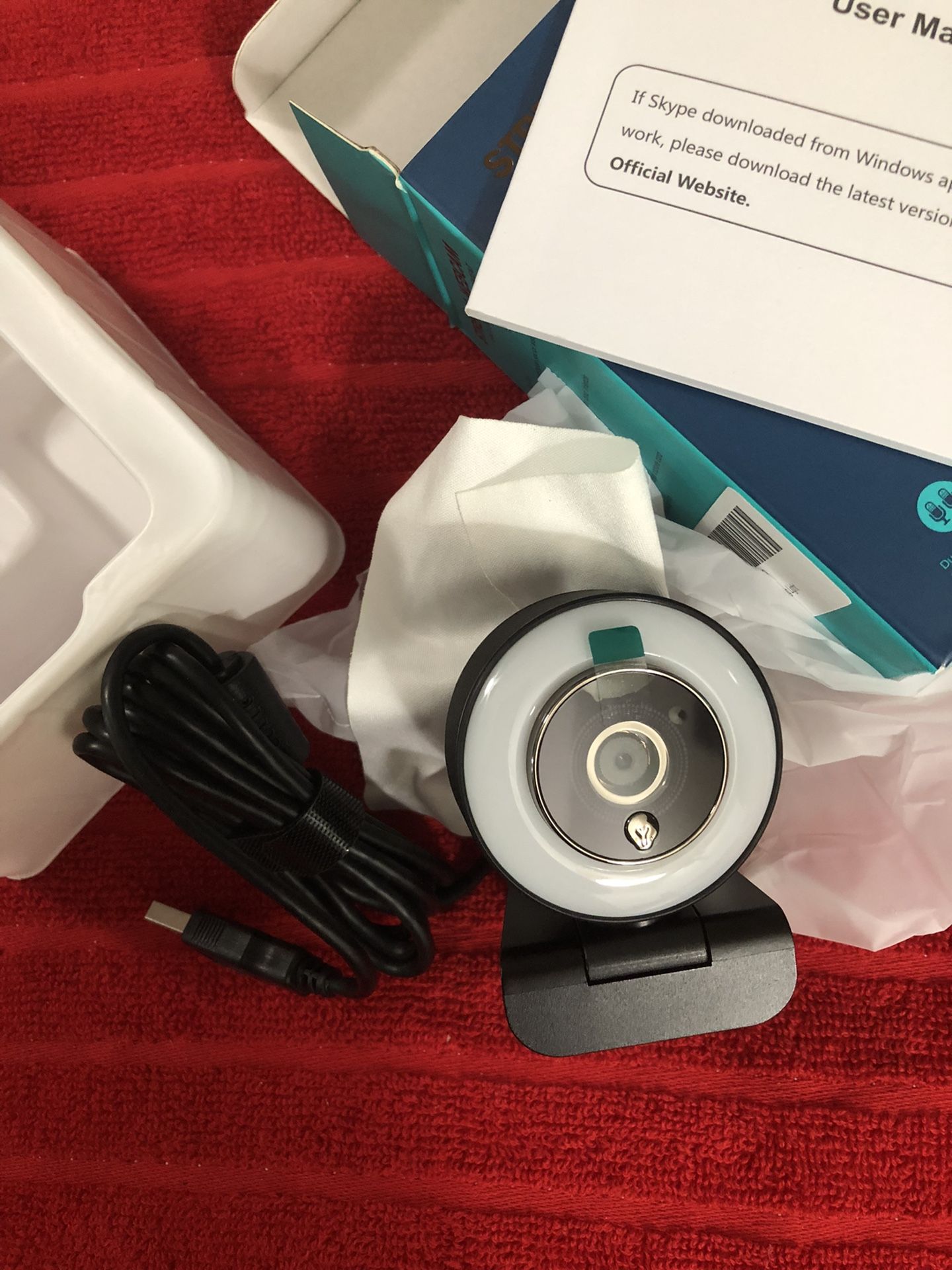 Stream webcam