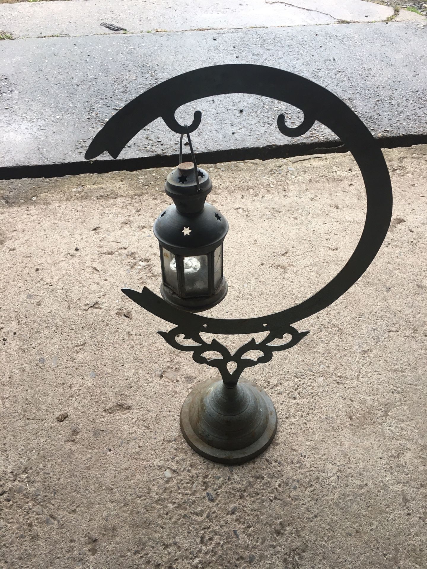 Antique Lantern Piece
