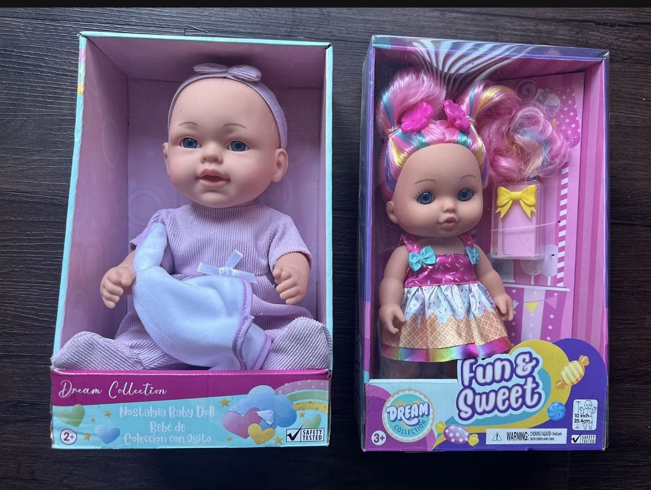 New dolls $15 for each or $20 for both