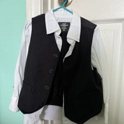 Boys 3T Black&White Suit
