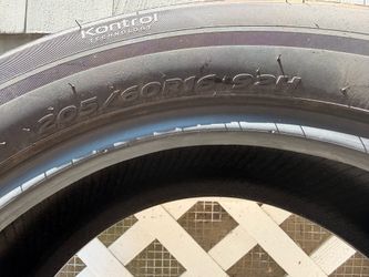 Set of 4 Brand New Take-off tires 205/60R16 92H - 2025 Kia Soul