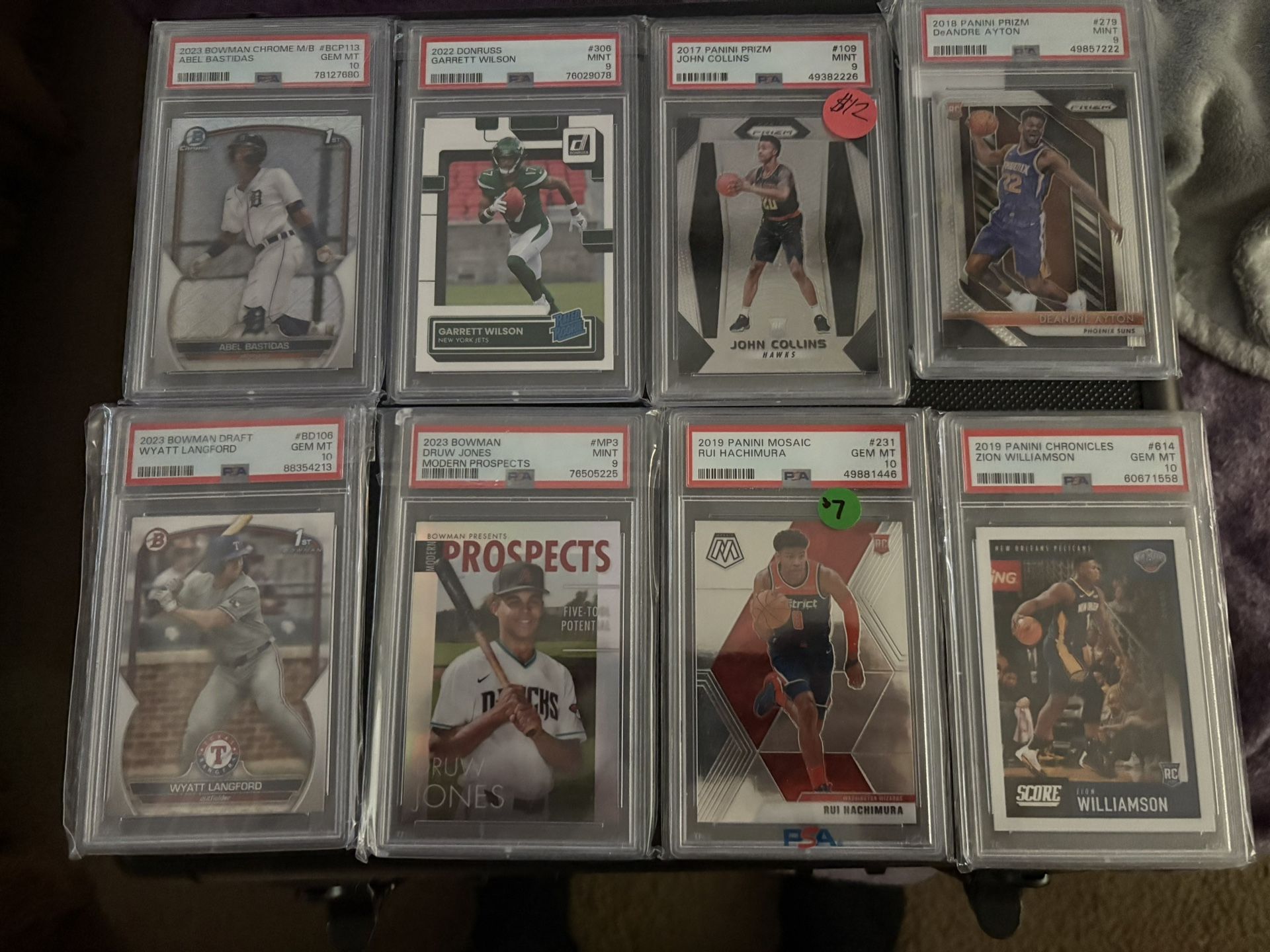 (77) Graded, Non Graded Sports Cards…