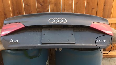 Audi A4 trunk