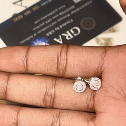 Moissanite Earrings 