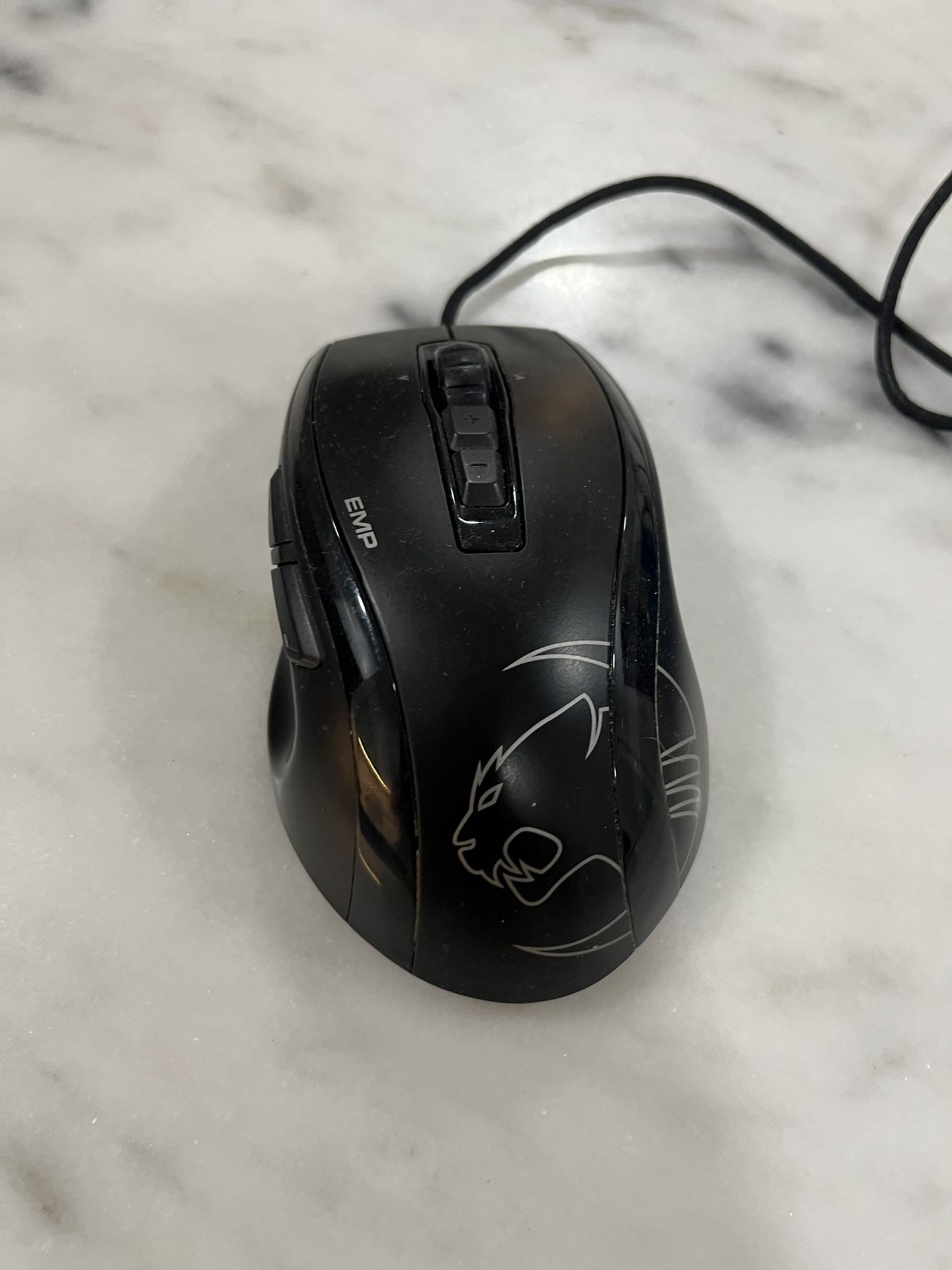 Roccat KONE EMP MAX PERF RGB Gaming Mouse with Lights ROC-11-812 Black Wired