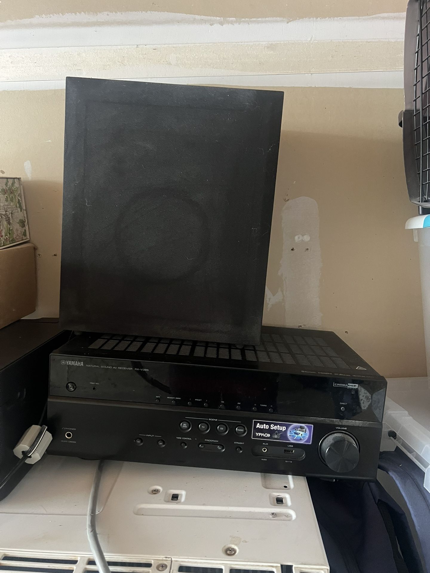 yamaha receiver rx-v385