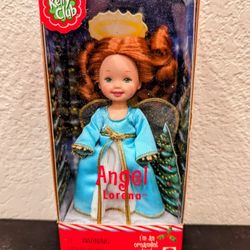 Angel Lorena Doll Kelly Club Christmas Ornament 2001 NIB 50375 Vintage Mattel Barbie Redhead