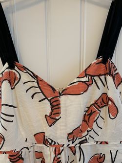 Anthropologie Lobster Dress Size 8