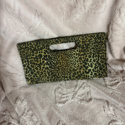 Cheetah Clutch Purse