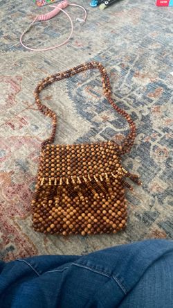 Beaded purse bag