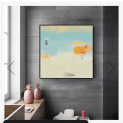 40" by 40" Framed Wall Art Print