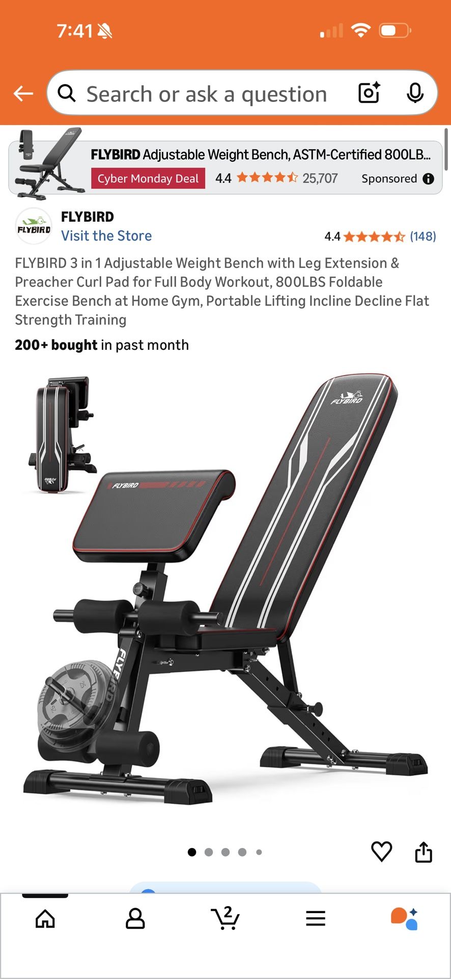 Exercise Bench 