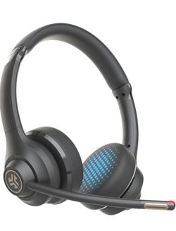 JLab Go Work Gen 2 Wireless Headsets with Microphone Laptop Computer