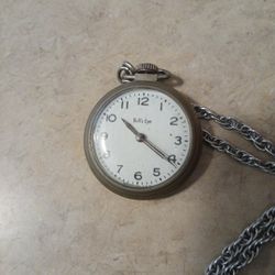 Bullseye  Vintage  Pocket  Watch 