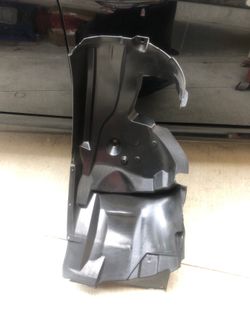 Front passenger back wheel liner
