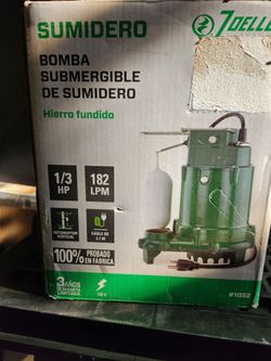 Submersible Sump Pump~~1/3HP