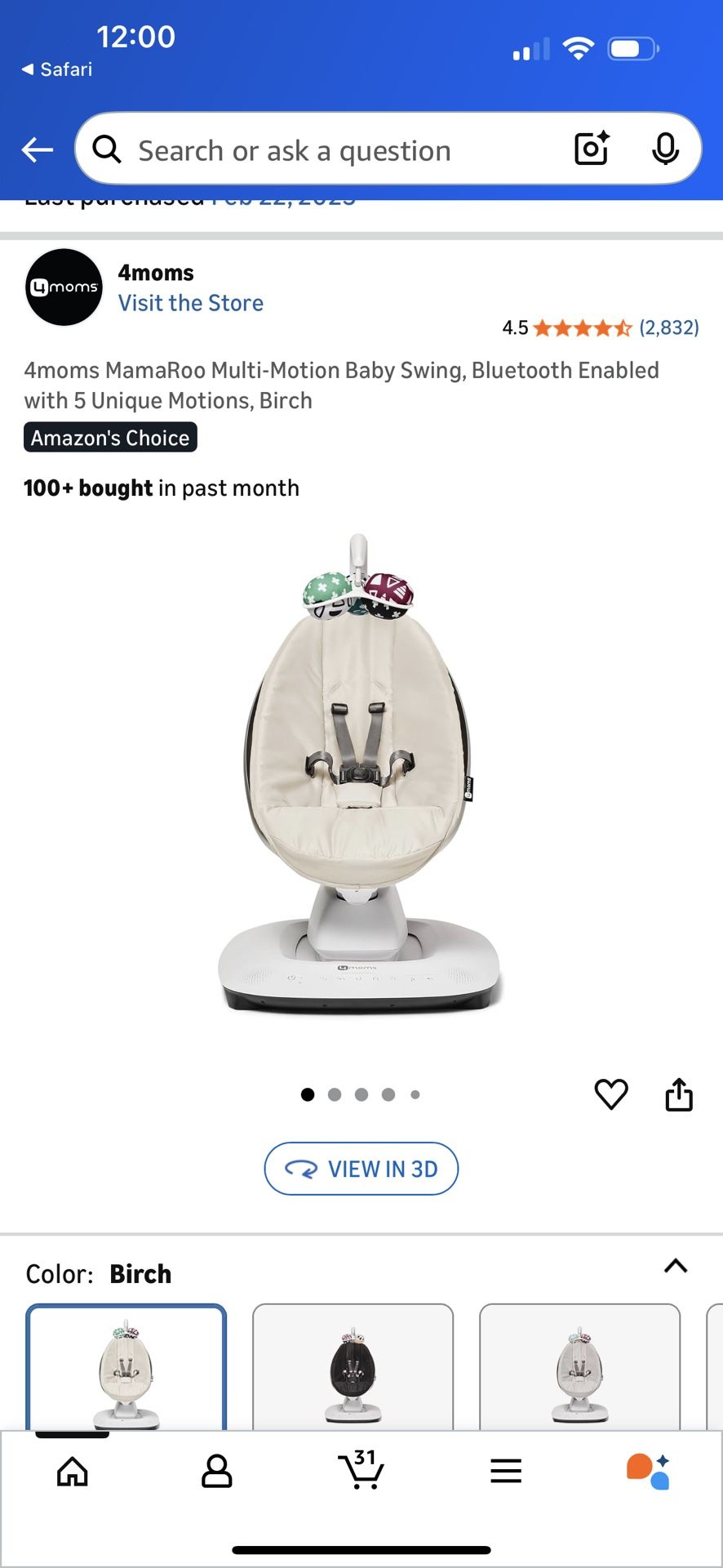 4moms Swing