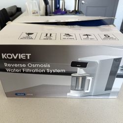 Koviet reverse osmosis water filtration system