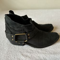 Anine Bing Black Leather Boots 