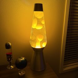 Huge Lava Lamp Grande 27” Yellow Lava