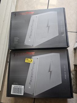 Presicion power amplifiers brand new  500/4 4 chanel and 1000/1 for bass
