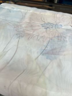 New sheer curtain panels