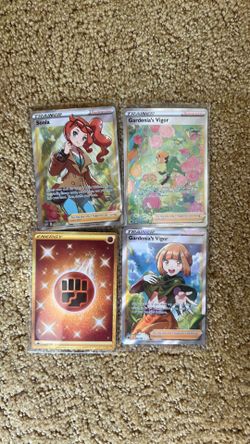 Full Art Trainers Pokemon Cards Read Description!!