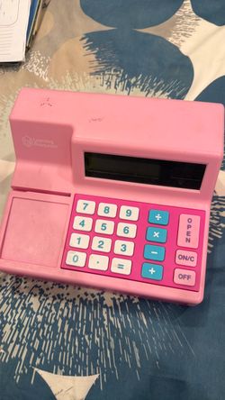 Learning Resources Pink Toy Cash Register