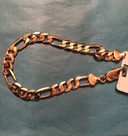 MEN'S 18K GOLD PLATED BRACELET