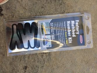 Boat number & letter kit