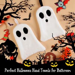 Halloween decorations hand towel reusable brand new 2 pc set 