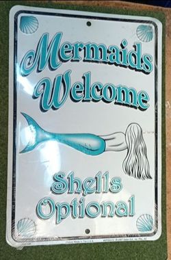Metal sign. (13)