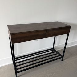 Console table with 2 drawers