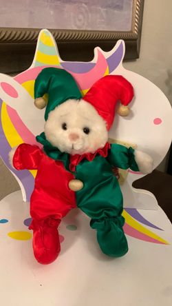 Holly Jolly Jester Vintage RUSS Luv Pets 9”