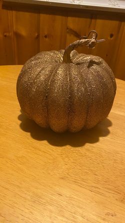 Glitter pumpkin