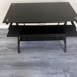 Glass Computer Or TV Table 