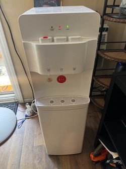 White Hot and Cold Water Dispenser