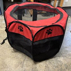 portable foldable pet playpen