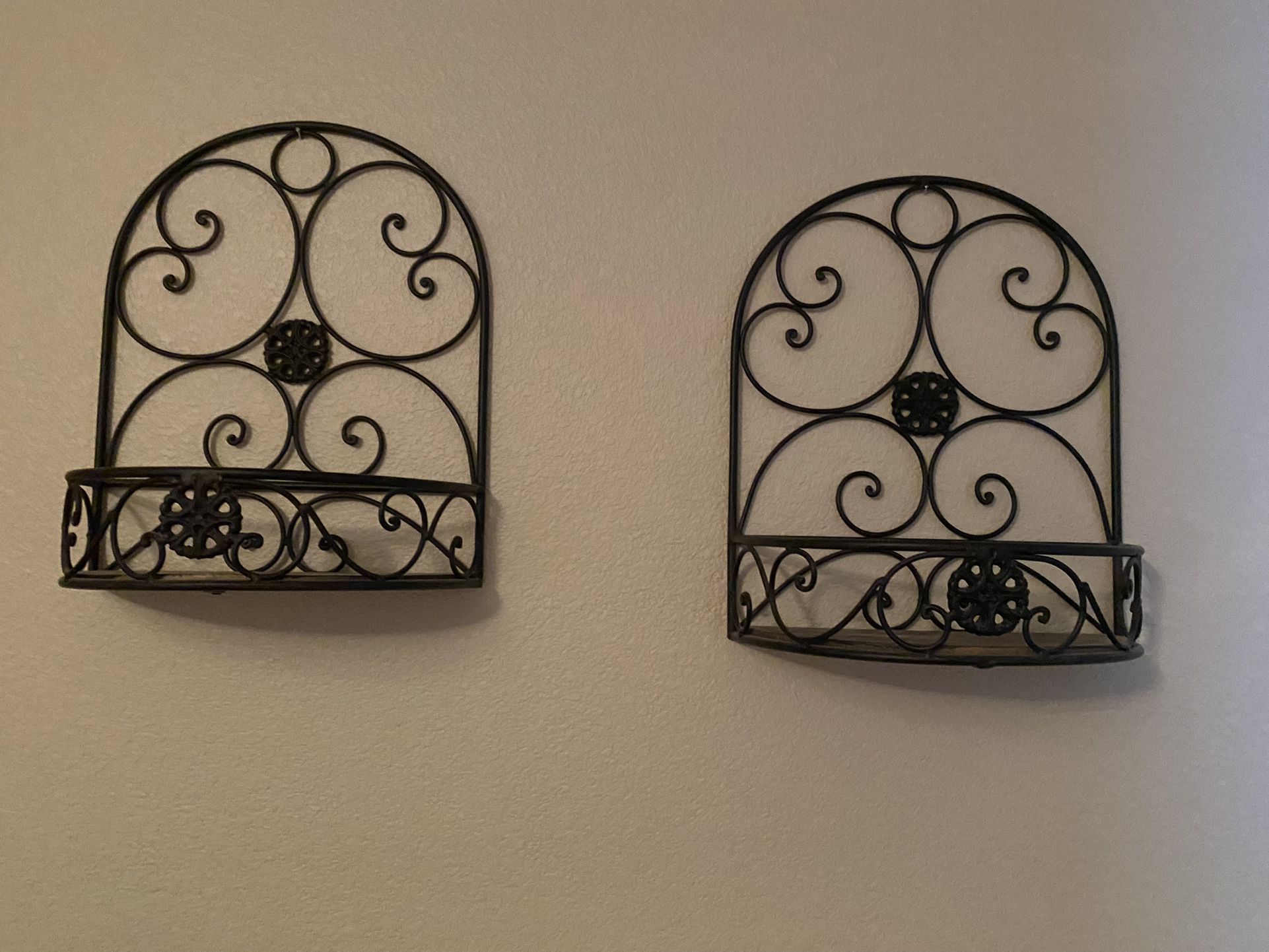 Set Of Wall Plant Holders 