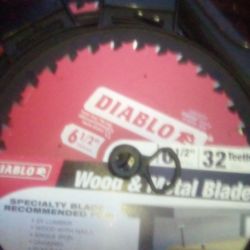 Diablo skill saw and multi-tool blades read info
